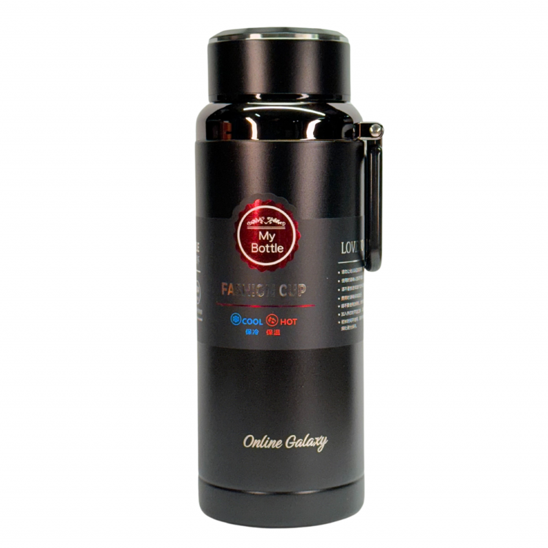 Water vacuum handle thermos cup